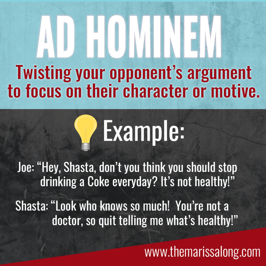 Ad Hominem Fallacy