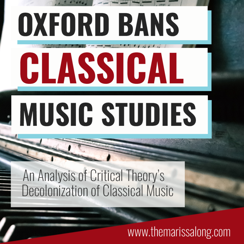 Oxford Bans Classical Music Studies As White Supremacist