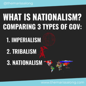What Is Nationalism? Comparing 3 types of gov: Imperialism, Tribalism, and Nationalism